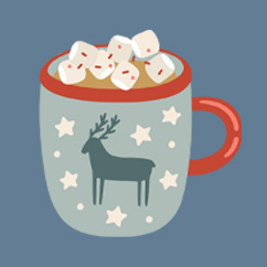 Icon of hot chocolate.